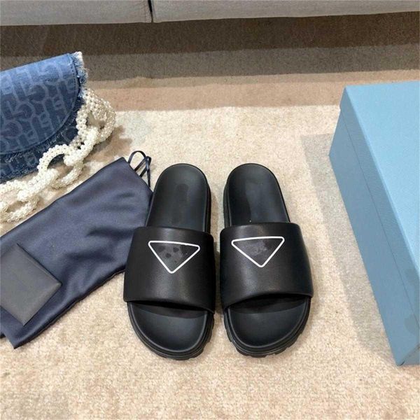 

new trend women slippers couple models luxury shoes fashion wvf, Black