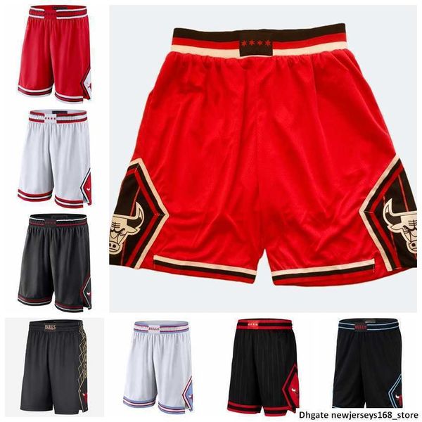 

2022 printed chicago swingman pants basketball shorts bull performance black