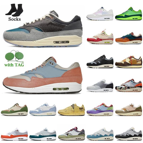 

kasina won ang grey 1s og max 1 running shoes patta waves 87 women men designer sneakers light madder root oregon ducks concepts heavy nh tr, White;red