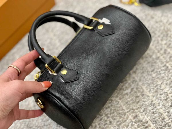

luxury papillon bb designer cross body bag embossed supple grained cowhide leather black beige removable round purse handles clutch