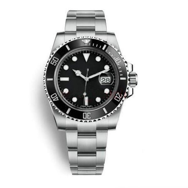 

2019 smooth second hand automatic watch mechanical watch ceramic bezel luminous stainless pointer steel solid strap wr210c, Slivery;brown