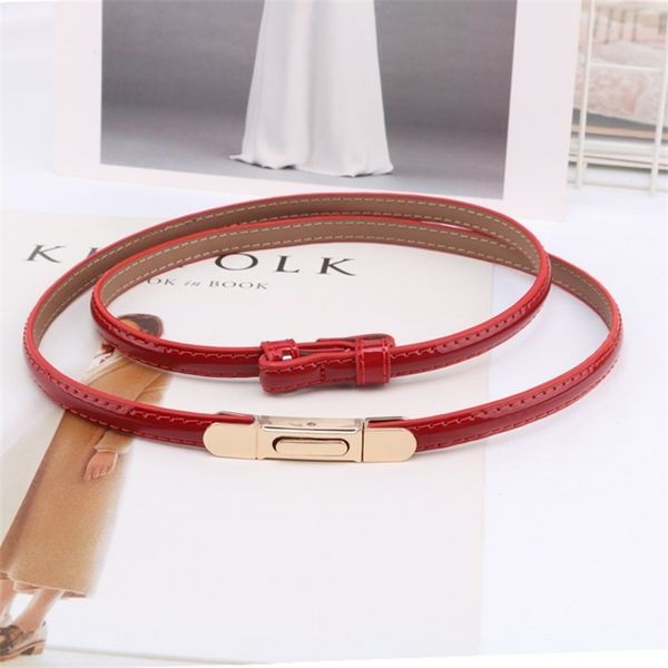 

belts simple and versatile korean fashion trend accessories buckle leather belt women's fine ucd1, Black;brown