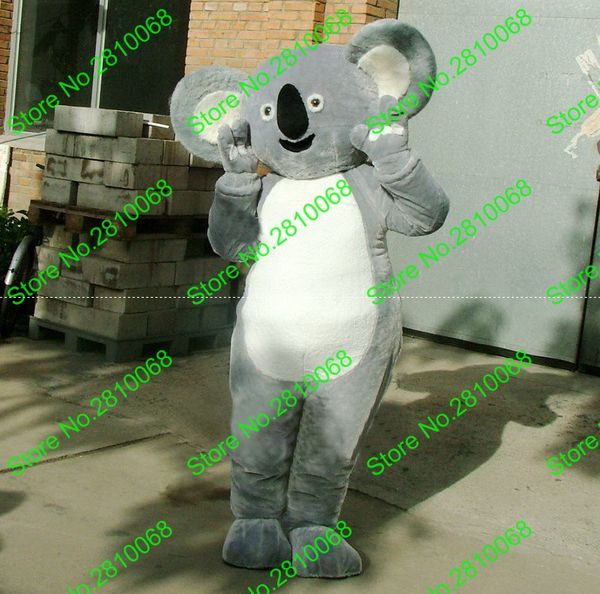 Costume da bambola mascotte Syflyno Make Materiale EVA di alta qualità Costume da mascotte Koala Abbigliamento da cartone animato unisex Compleanno di Halloween 603