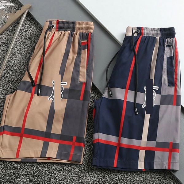 

designer plaid shorts 2022 mens summer fashion beach pants designers board swim short gym mesh sportswear quick drying swimwear printing asi, White;black