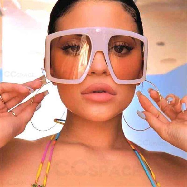 

gg designer cycle fashion cc sunglasses for woman mens ins european and american trend fashion super frame net red windproof glasses big rou, White;black