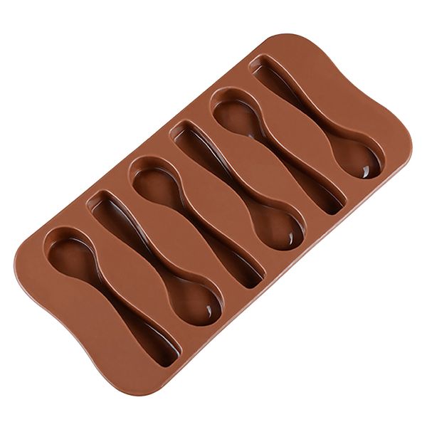 

spoon chocolate mold silicone cake molds party decor candy mould