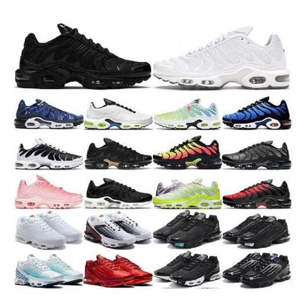 

woman tn plus running shoes men women black bubblegum yolk cherry cool grey neon olive pure platinum dark blue mens womens sports trainers s
