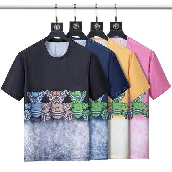 

men's and women's casual t-shirt short sleeve hip hop new 2022, White;black