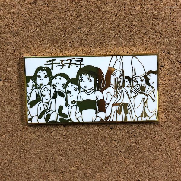 Pins Broschen Manga Anime Accessoires Aktentaschen mit japanischen Revers f￼r Rucks￤cke s￼￟e Dinge Rucksackbadgepins
