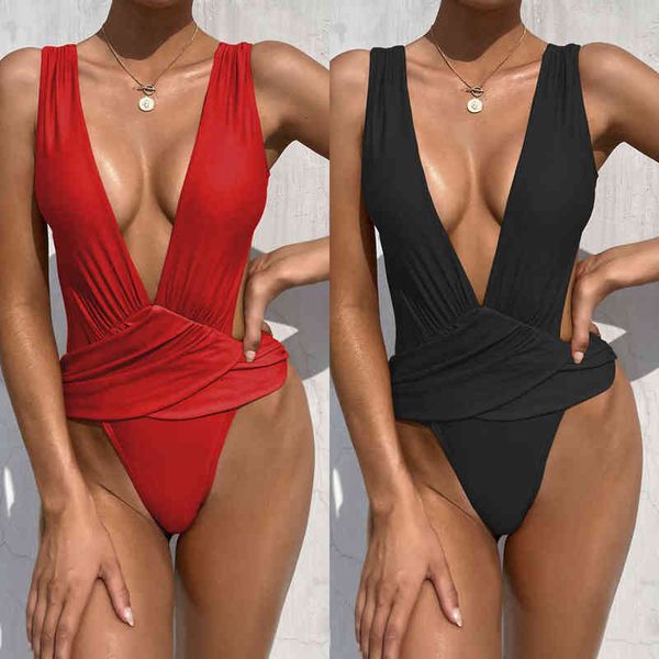 

one piece chanshuang bikini women's swimming suit 6216, White;black
