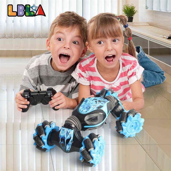 

lbla remote control ed rc car off-road vehicle drift light music drift dancing double side driving stunt car model machine w21967