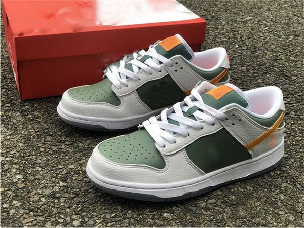 

shoes est authentic ny vs ny skateboard man woman basketball white green red sports sneakers dn2489-300