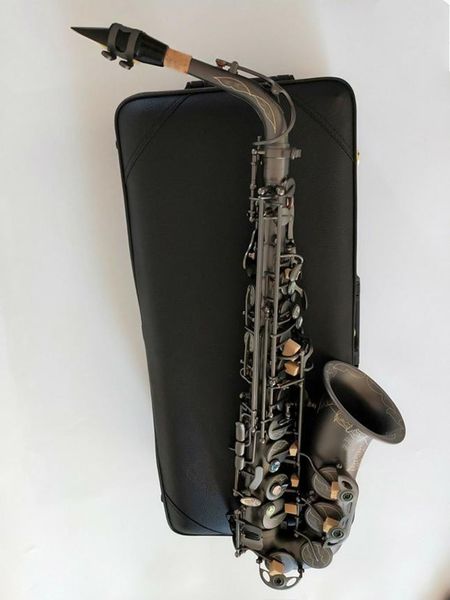 Qualität Japan A-992 Alto Saxophon E-Flat Schwarz Sax Alto Mundstück Ligatur Rohrblatt Hals Musikinstrument Zubehör