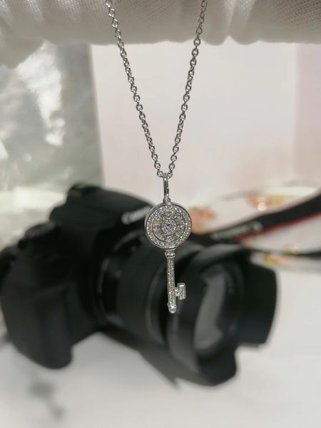 

18k gold plated chain with pendant turquoise jewelry necklaces choker double ring link designer jewelry locket bangle love watches women men, Silver