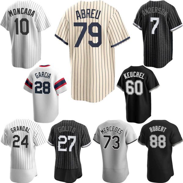 

2022 Jose Abreu Jerseys Tim Anderson Yoan Moncada Lucas Giolito Craig Kimbrel Luis Robert Matt Foster Keuchel Jimenez Custom Chicago Men, Colour 1