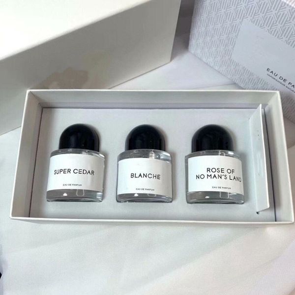 

sales luxury design men perfume set 30ml*4pcs byredo super cedar rose of no man's land highest version classic style fragrance spray lo