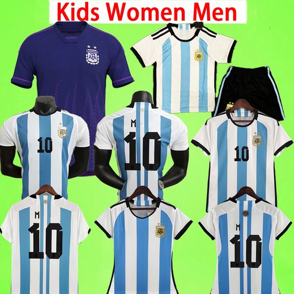 

kids kit women mens argentina 2022 soccer jerseys player fans dybala higuain icardi camisetas de futbol 2023 football shirt 22 23 training w, Black;yellow