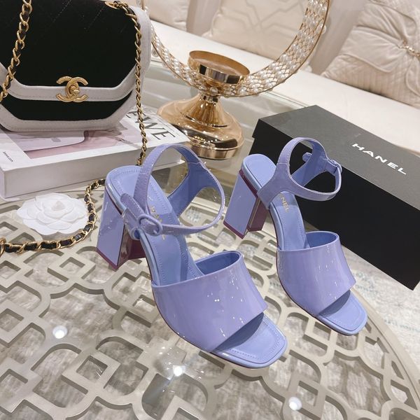 

sandals women's new summer waterproof platform fashion high heels with box, Black