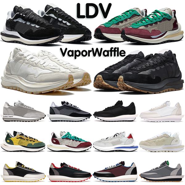 

nice running shoes mens pegasus vaporwaffle ldv waffle black white gum sail dark iris sesame nylon undercover fragment ldwaffle outdoor trai