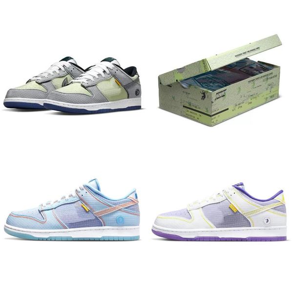 

2022 authentic union low athletic shoes men women light blue midnight navy la grey purple yellow skateboard outdoor sports sneakers size 36-, White;red