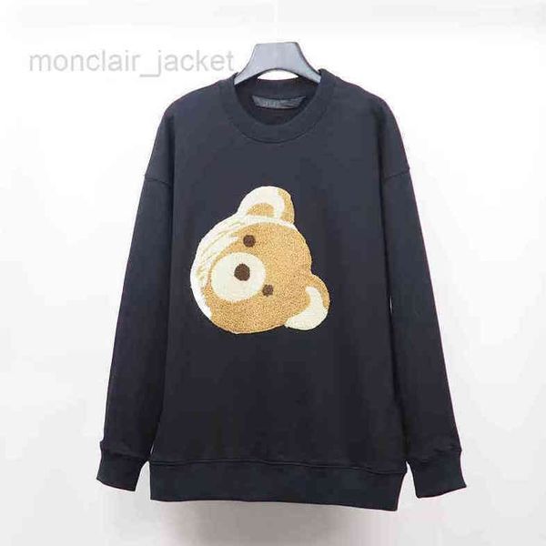 

22sss disgner fashion warm hooded sweater mens womens high street pullover sweatshirt loose angels hoodie couple pa clothing s-xl, Black