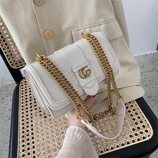 

purses net red korean new foreign air pressure flower women's chic chain small square bag single shoulder messenger bag