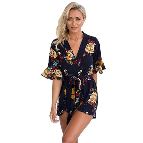 2020 Moda feminina macacão Rompers Casual estilo europeu Playsiits de verão elegante harajuku roupas vintage sexy T200704