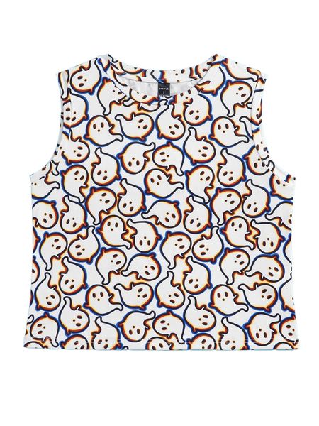 

x jocelyn akemi allover print tank r7f7#, White