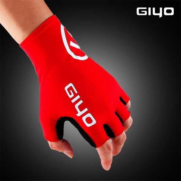 Giyo Cycle Half Finger Gel Sports Race Gloves Bicycle Road Guantes Glove езда на велосипеде среди женщин Mens Mid 220622