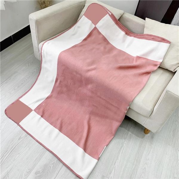 

6 colors brand blankets vintage letter print men women blanket birth246s