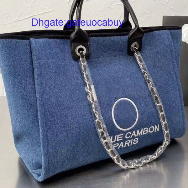 

classic women's luxury handbags beach bags ch brand canvas embroidered label women evening bag big handbag designers fashion large fema