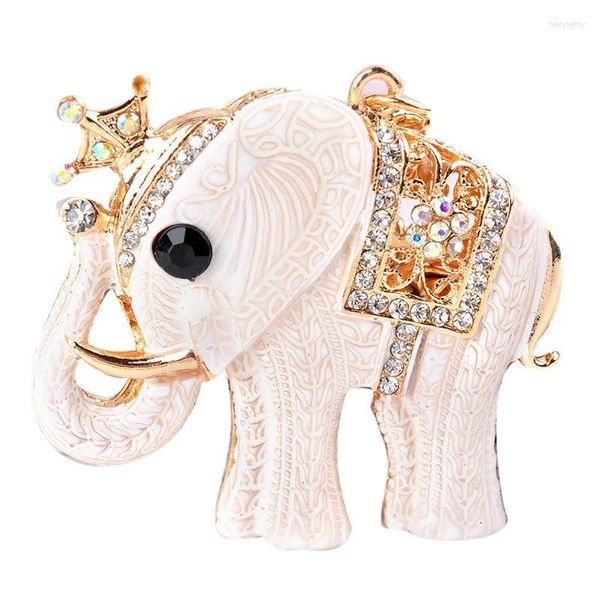 Клавичные модные ключичные кулон белый слон формы Car -сплав Кольцо творческая леди маленькая подарок практическая сумка подвеска