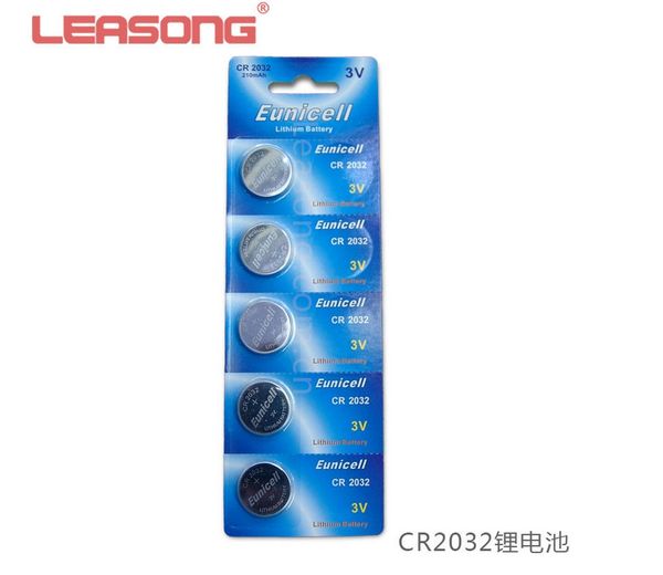 

eunicell batteries 1000 pieces / batch of the latest high-quality cr2032 lithium button batteries