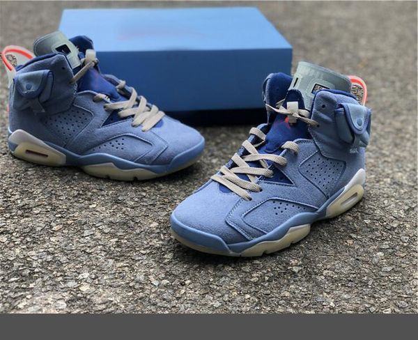 

shoes travis 6 sp university blue basketball cactus 6s jack white-college navy red midnight sports sneakers womens trainers