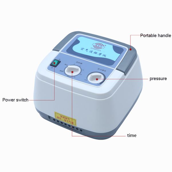 

electric pressotherapy air compression leg foot massager vibration infrared therapy arm waist pneumatic air wave pressure machin