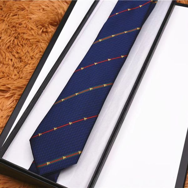 

famous designer silk tie slim mens ties narrow business men jacquard woven necktie set 7.5cm with box, Blue;purple