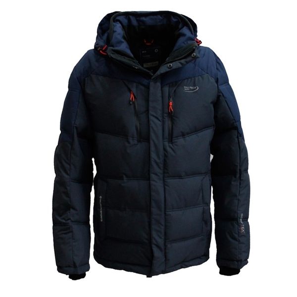 

jacket men coats men's casual parka waterproof windbreak cotton padded outwear brand clothes warm thicken 201127, Black