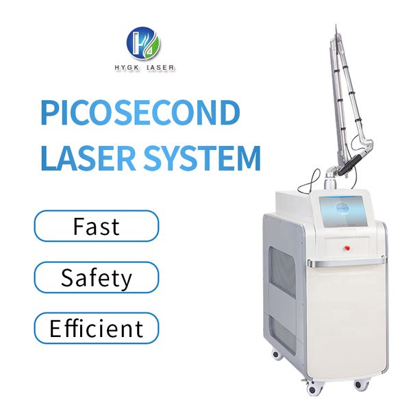 

powerful picolaser tattoo removal freckles removal laser machine with focus lens, Black