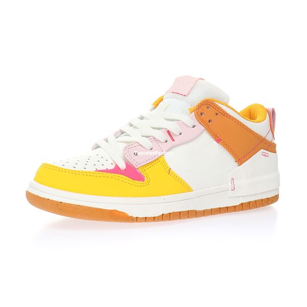 

disrupt 2 sunrise sneaker for men skate shoes mens skates sneakers womens sports shoe women casual dx2676-100, White;red
