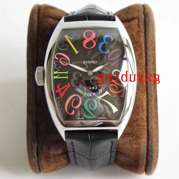 

quality wristwatches crazy hours 8880 mechanical automatic stainless steel men mens women womens watch watches wristwatches265w, Slivery;brown