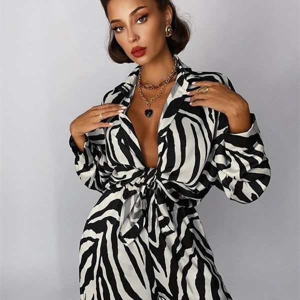 

clacive fashoin stripes pants set women autumn loose long sleeve blosue matching wide trousers suit elegant 2 piece pant 220722, White