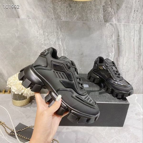 Scarpe casual 19FW nuova Capsule Series Camouflage Black Stylist Shoes Lates P Cloudbust Thunder Sneakers con lacci Scarpe con plateau basse in gomma asdawdas