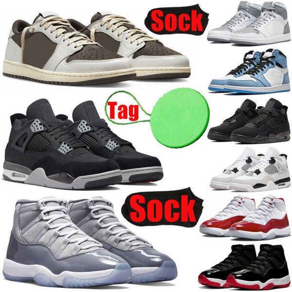 

jumpman 1s 4s 11s lows basketball shoes for mens womens reverse mocha military black cats canvas university blue trainers