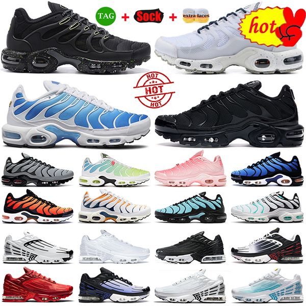 

sb boots og men women running shoes tn plus 3 terrascape triple black white atlanta hyper fury jade