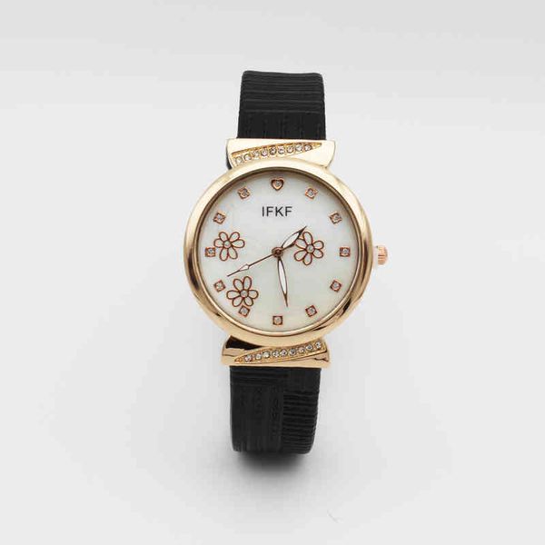 

shell face belt watch leisure fashion new women's watch, Slivery;golden