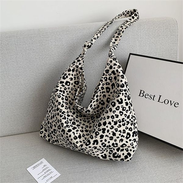 

bags western small leopard diagonal bag large capacity one shoulder shopping canvas women's purse