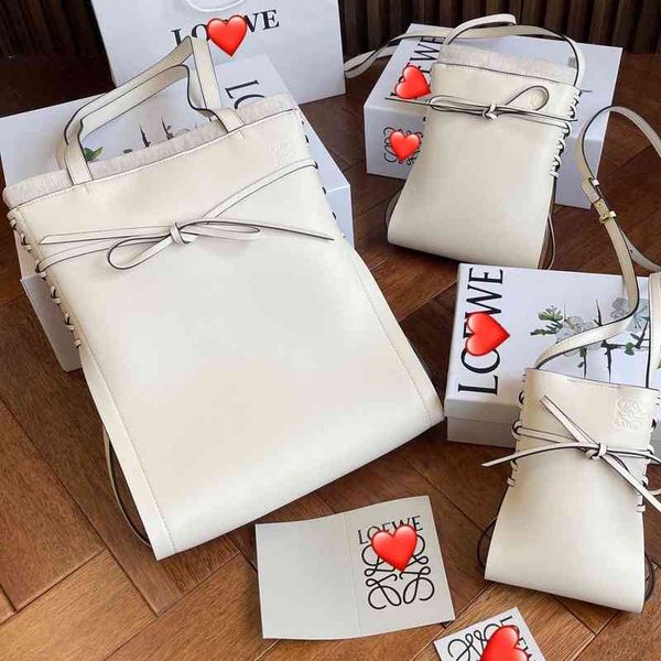 

flower art luo woven mobile new summer fashion versatile genuine leather designer handbags tote brown shoulder bucket bags women messenger