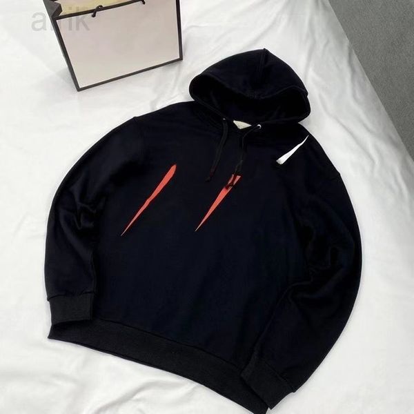 

2023 mens womens hoodies autumn and winter sweatshirt letter printing european american luxury fashion clothing loose trend designer size, Black