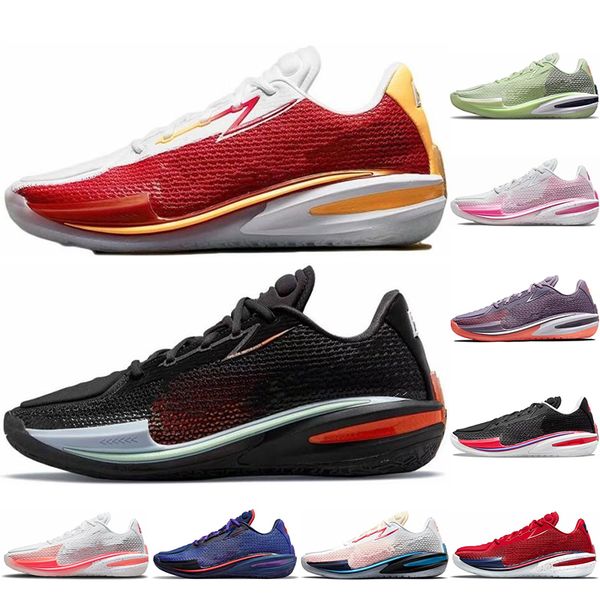 

with box 2022 latest zoom g.t. cut mens basketball shoes low sneakers gt green grinch laser blue university pink breast cancer void yellow m, White;red