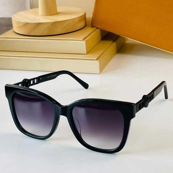 

Trendy Mens Ladies Sunglasses Z1922E Summer Style Top Quality Oval Frame Cutout With Brand Logo Temples Casual All-match Glasses